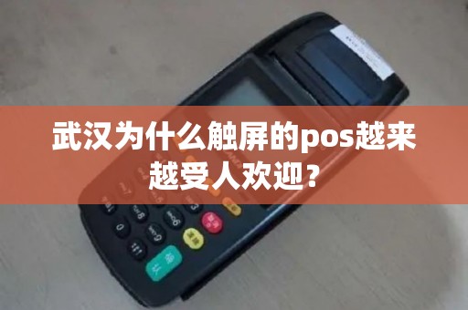 武汉为什么触屏的pos越来越受人欢迎？