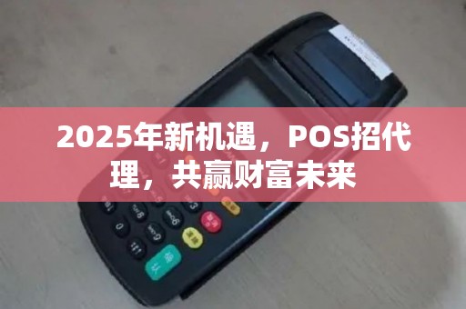 2025年新机遇，POS招代理，共赢财富未来
