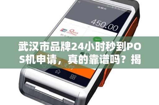 武汉市品牌24小时秒到POS机申请，真的靠谱吗？揭秘背后隐藏的3大风险！