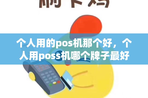 个人用的pos机那个好，个人用poss机哪个牌子最好
