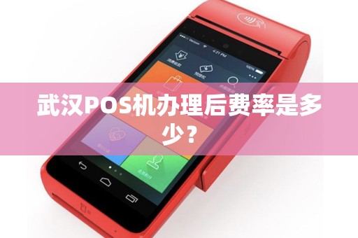 武汉POS机办理后费率是多少? 武汉POS机办理后费率是多少?