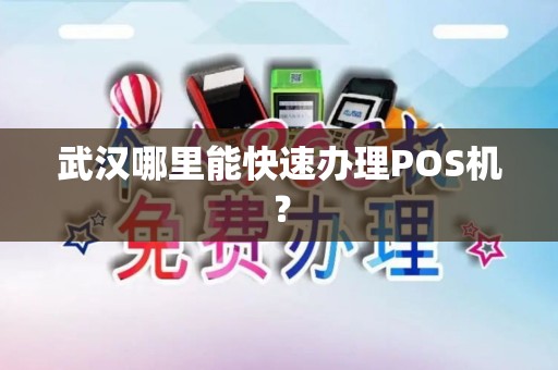武汉哪里能快速办理POS机？