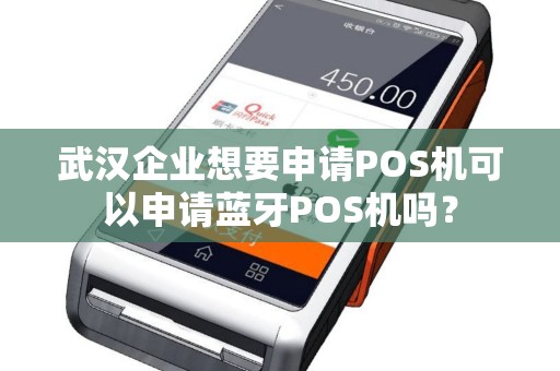 武汉企业想要申请POS机可以申请蓝牙POS机吗？