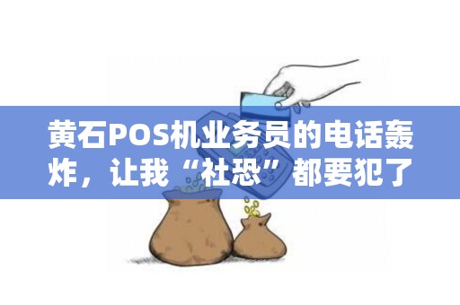 黄石POS机业务员的电话轰炸，让我“社恐”都要犯了。