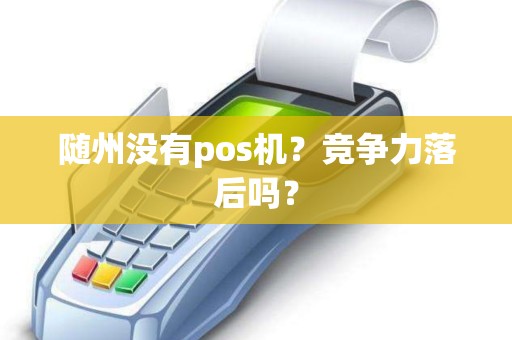 随州没有pos机？竞争力落后吗？