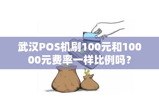 武汉POS机刷100元和10000元费率一样比例吗? 武汉POS机刷100元和10000元费率一样比例吗?