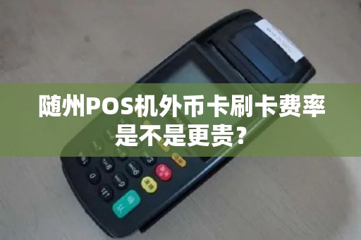 随州POS机外币卡刷卡费率是不是更贵？