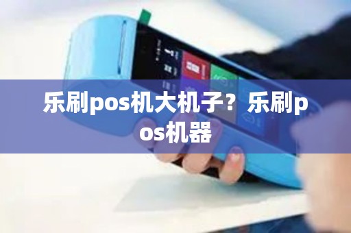 乐刷pos机大机子？乐刷pos机器