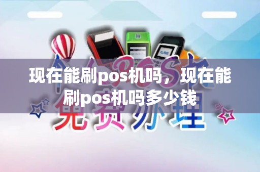 现在能刷pos机吗，现在能刷pos机吗多少钱