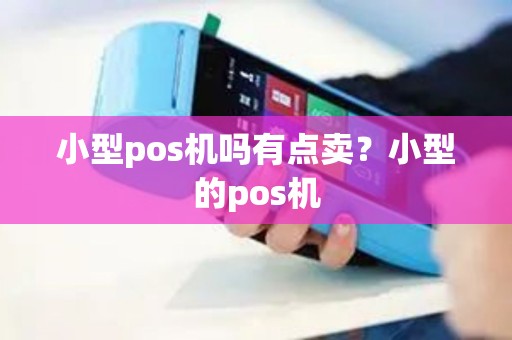 小型pos机吗有点卖？小型的pos机