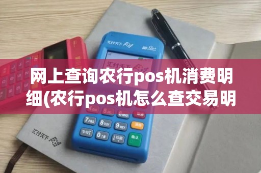 网上查询农行pos机消费明细(农行pos机怎么查交易明细)