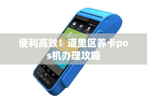 便利高效！道里区养卡pos机办理攻略