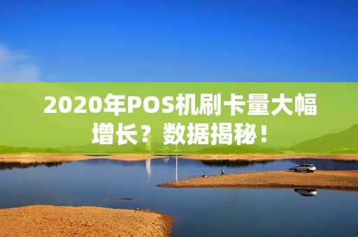 2020年POS机刷卡量大幅增长？数据揭秘！