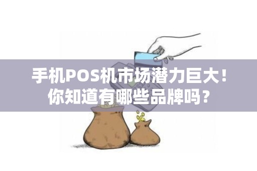 手机POS机市场潜力巨大！你知道有哪些品牌吗？