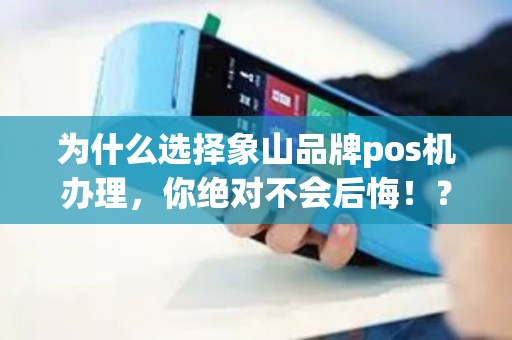 为什么选择象山品牌pos机办理，你绝对不会后悔！？