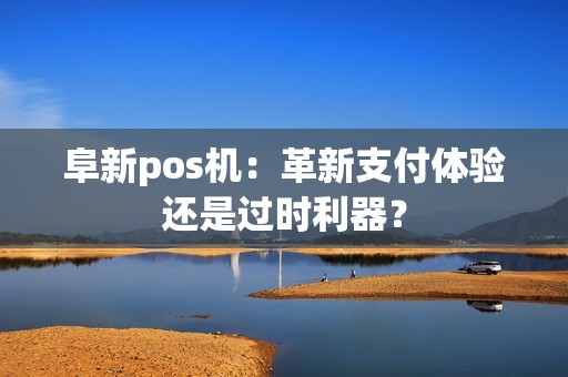 阜新pos机：革新支付体验还是过时利器？