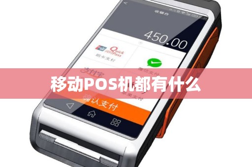 移动POS机都有什么