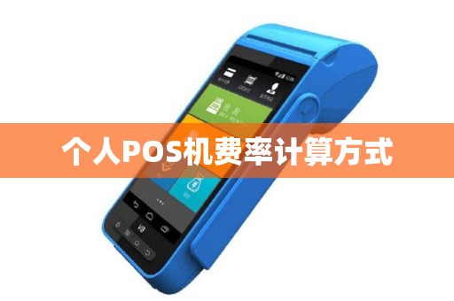 个人POS机费率计算方式
