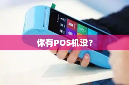 你有POS机没？