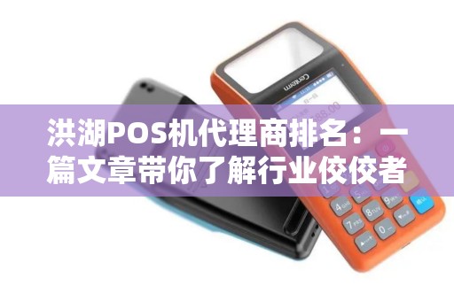 洪湖POS机代理商排名：一篇文章带你了解行业佼佼者