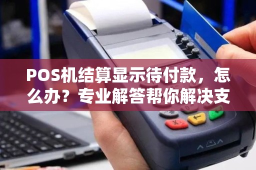POS机结算显示待付款，怎么办？专业解答帮你解决支付难题