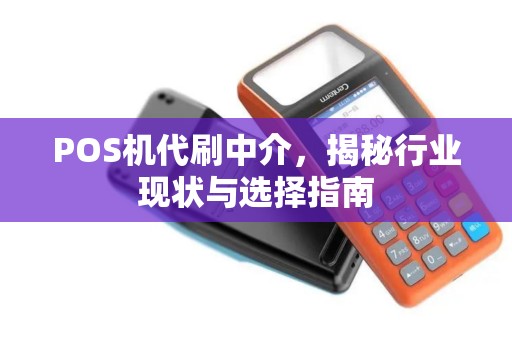 POS机代刷中介，揭秘行业现状与选择指南
