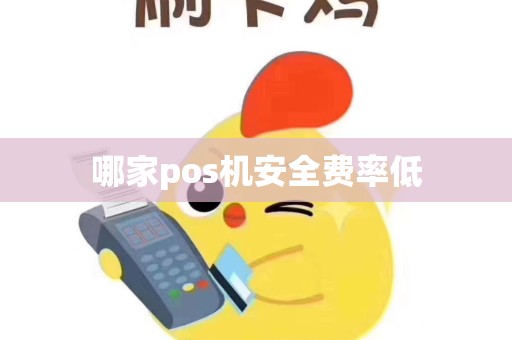 哪家pos机安全费率低