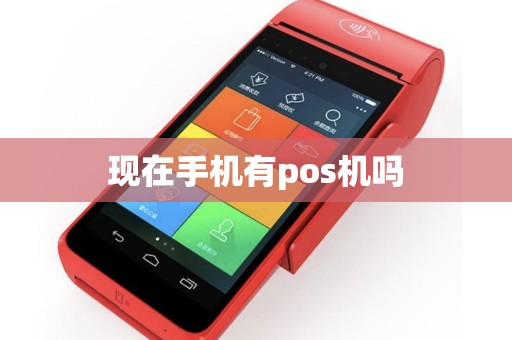现在手机有pos机吗