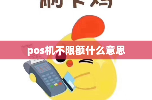 pos机不限额什么意思