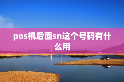 pos机后面sn这个号码有什么用
