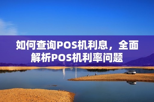 如何查询POS机利息,全面解析POS机利率问题 如何查询POS机利息,全面解析POS机利率问题