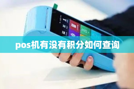 pos机有没有积分如何查询 pos机有没有积分如何查询