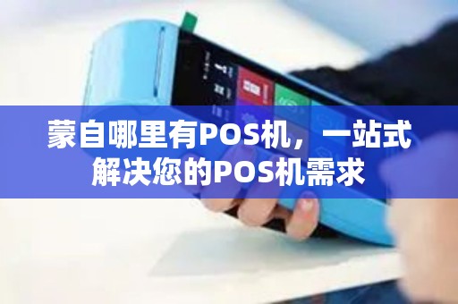 蒙自哪里有POS机，一站式解决您的POS机需求
