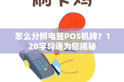 怎么分辨电签POS机牌？120字导语为您揭秘