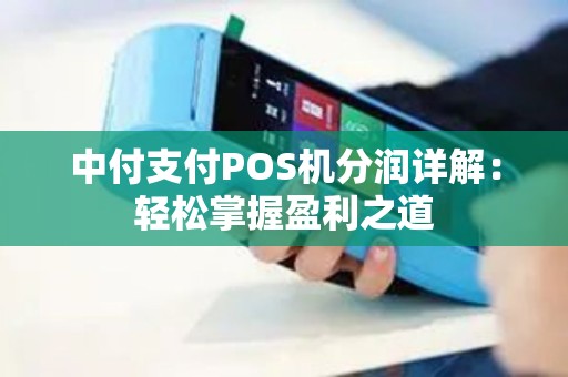 中付支付POS机分润详解：轻松掌握盈利之道