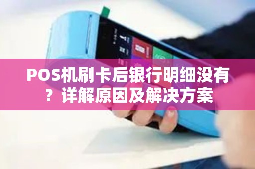POS机刷卡后银行明细没有？详解原因及解决方案
