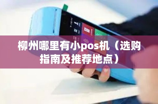柳州哪里有小pos机（选购指南及推荐地点）