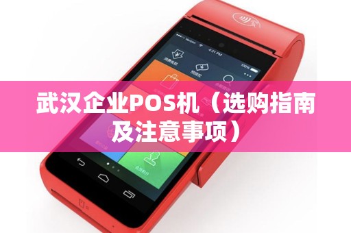 武汉企业POS机（选购指南及注意事项）