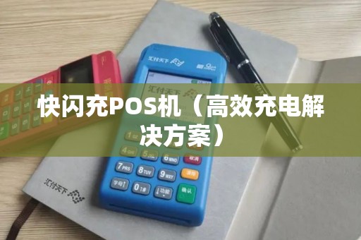 快闪充POS机（高效充电解决方案）