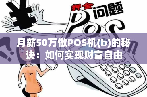 月薪50万做POS机(b)的秘诀：如何实现财富自由