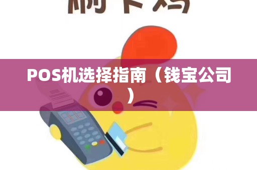POS机选择指南（钱宝公司）