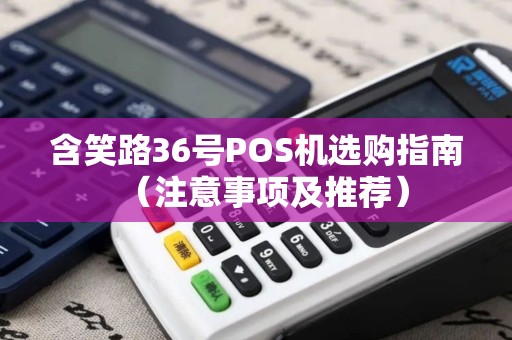 含笑路36号POS机选购指南（注意事项及推荐）