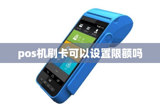 pos机刷卡可以设置限额吗