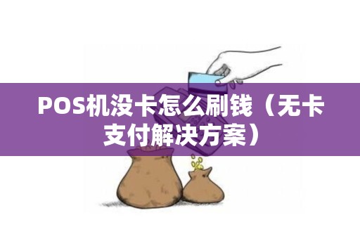 POS机没卡怎么刷钱（无卡支付解决方案）