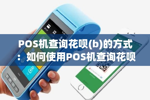 POS机查询花呗(b)的方式：如何使用POS机查询花呗额度及交易记录