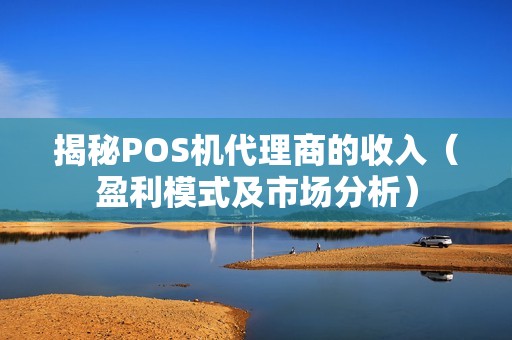 揭秘POS机代理商的收入（盈利模式及市场分析）