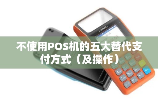 不使用POS机的五大替代支付方式（及操作）
